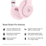 Beats Studio Pro ANC Over-Ear Wireless Headphones - Soft Pink