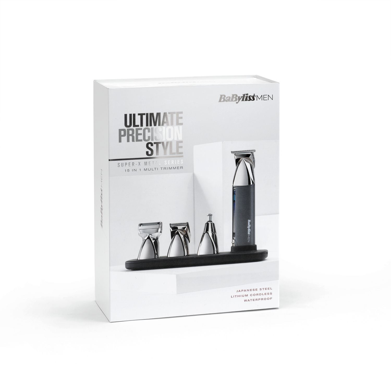 BaByliss Super-X 15 in 1 cordless multi-trimmer - British product