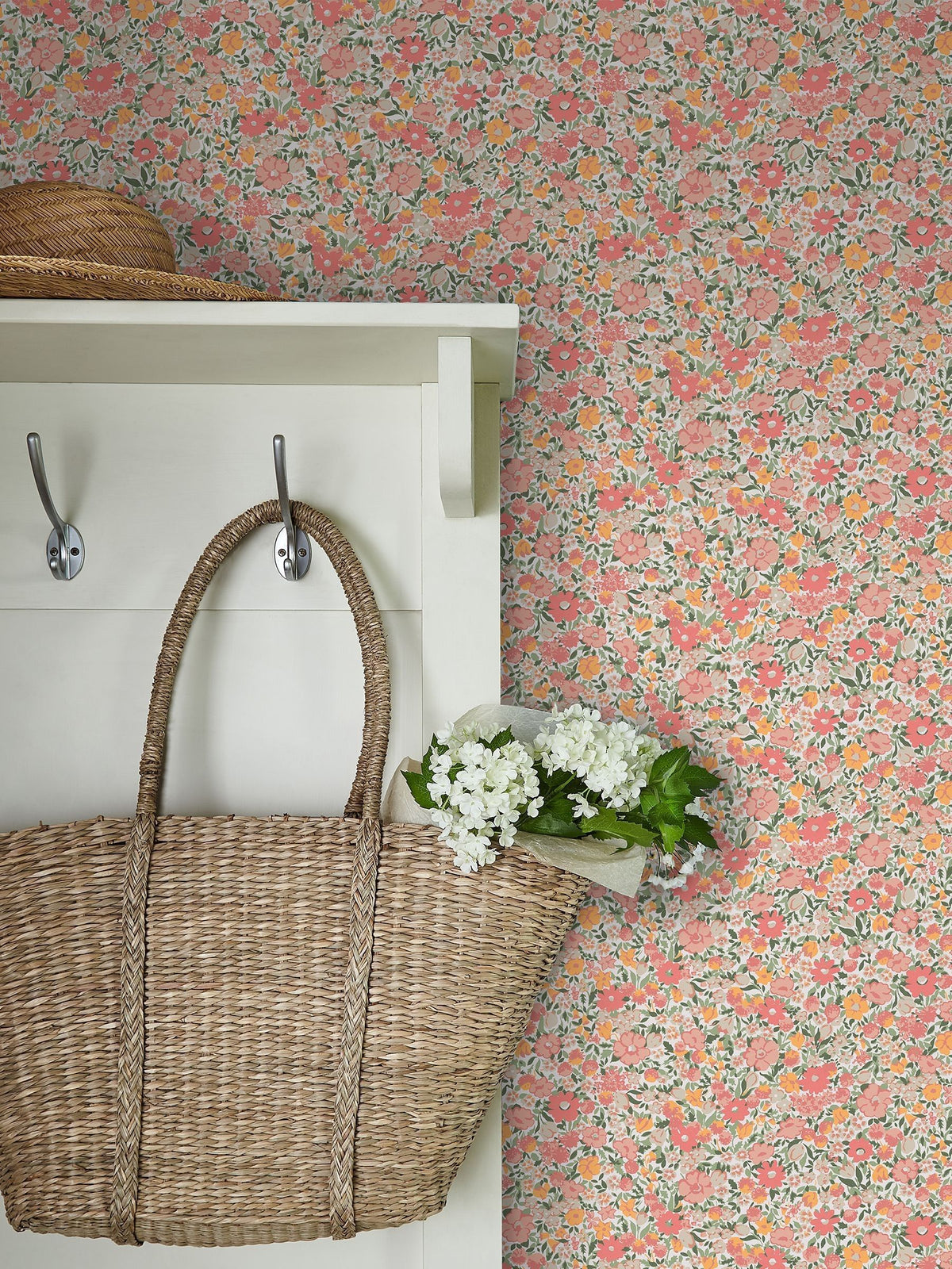 Laura Ashley Newport Blue Loveston Wallpaper 10M