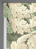 William Morris At Home Green Acanthus made to measure roller blind (British brand)