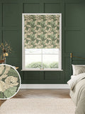 William Morris At Home Green Acanthus made to measure roller blind (British brand)
