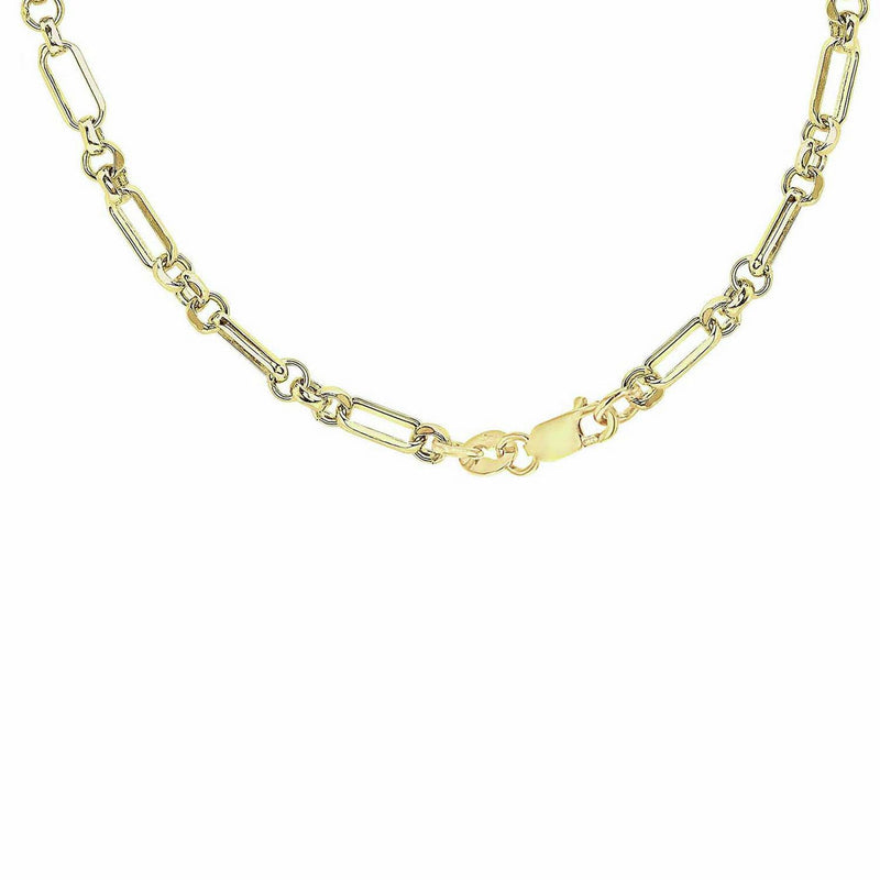 Revere gold figaro belcher chain 18 inch, UK version