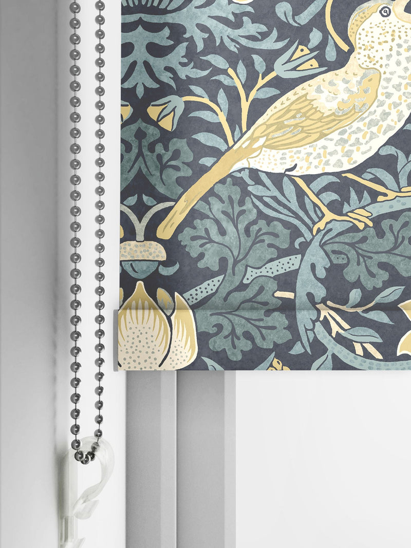 William Morris Strawberry Thief roller blind - British product