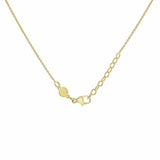 Revere 9ct yellow gold flat bar chain necklace, imported from the UK