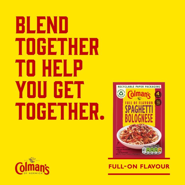 Colman's Spaghetti Bolognese Recipe Mix   44g GOODS M&S   