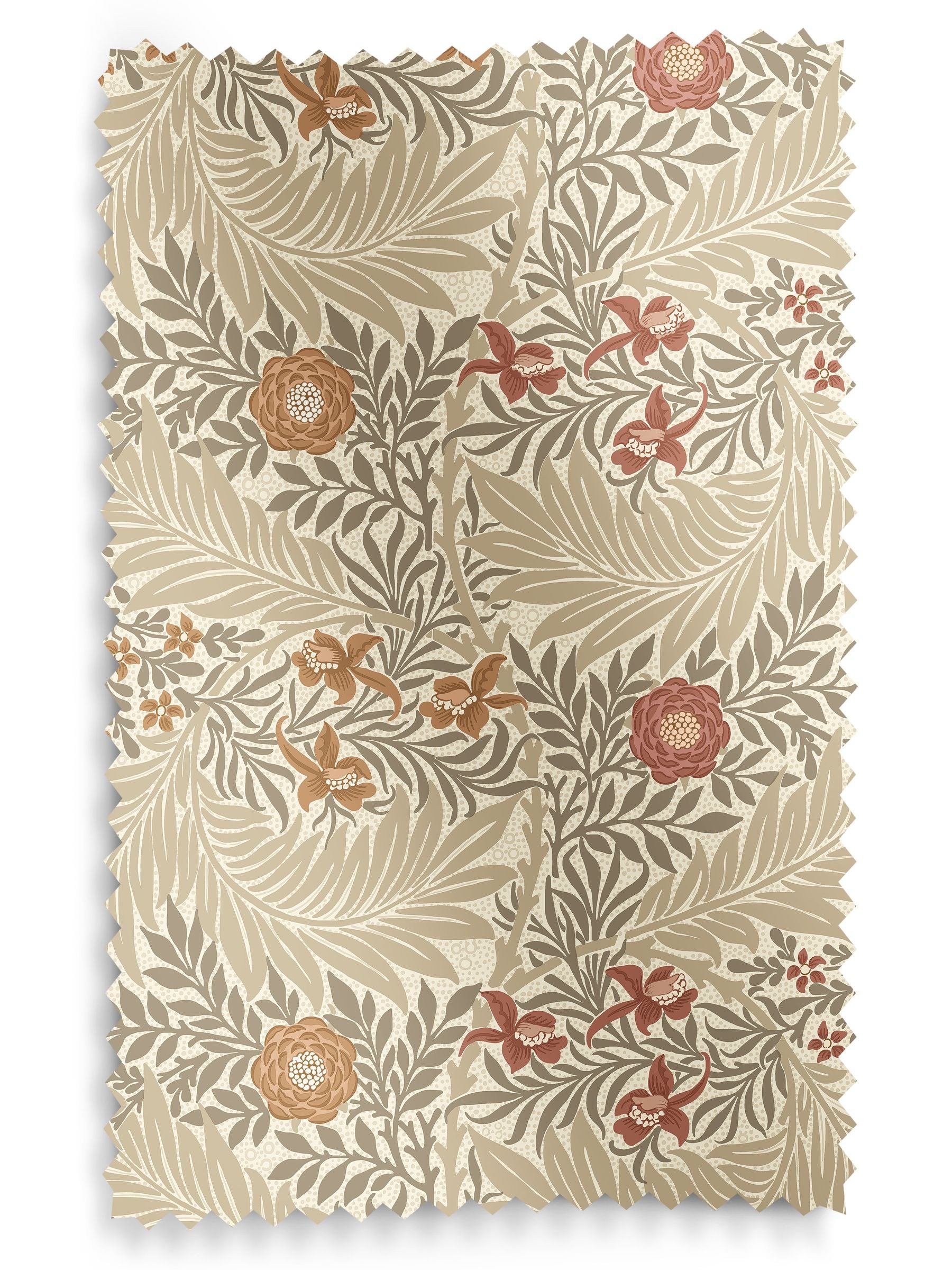 William Morris Natural Larkspur roller blind - British product