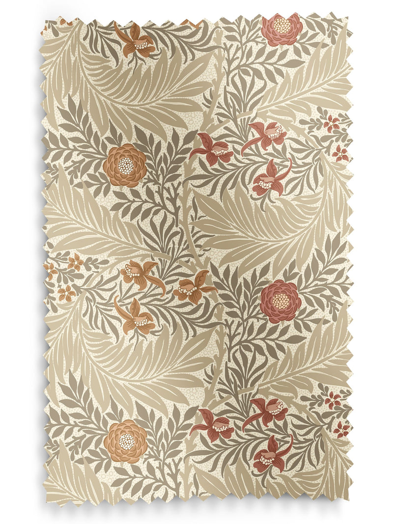 William Morris Natural Larkspur roller blind - British product