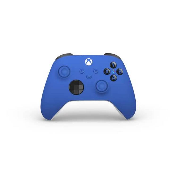 Microsoft Xbox wireless controller in blue - British product