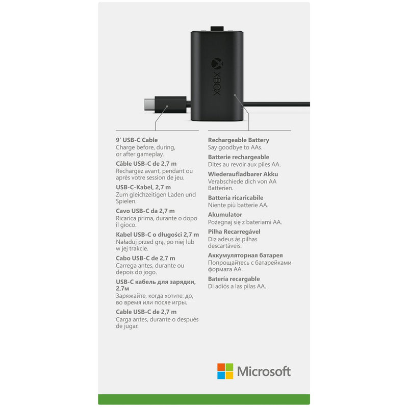 Xbox rechargeable battery pack and cable set, UK version