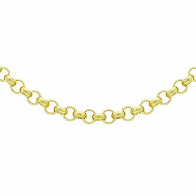Argos Revere 9ct Yellow Gold Round Belcher Chain 18 Inch- Buy online at McGrocer