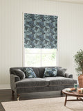 William Morris Indigo Blue Acanthus roller blind (British brand)