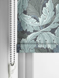 William Morris Indigo Blue Acanthus roller blind (British brand)