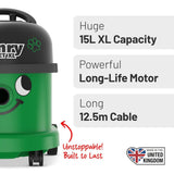 Henry Pet XL bagged cylinder vacuum cleaner (British brand)