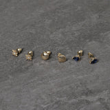 Freedom crystal starburst stud earrings set of 3 - British brand