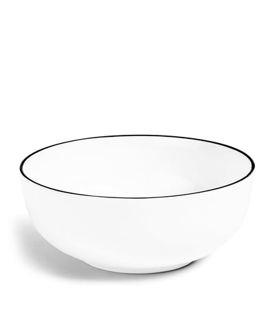 Harrods Richard Brendon Line Ceramic Cereal Bowl 14.5cm- Buy online at McGrocer