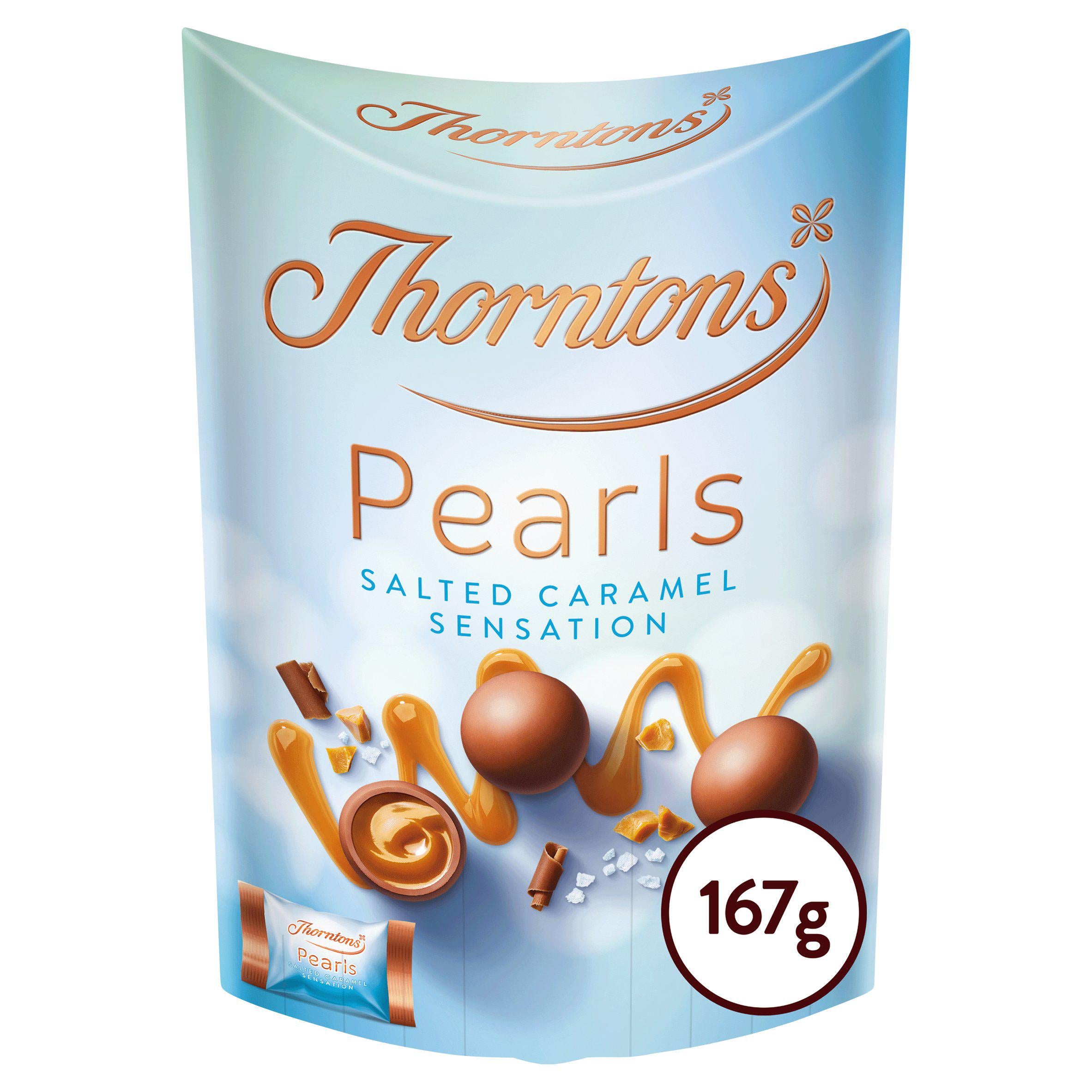 Thorntons Pearls Salted Caramel Sensation 167g GOODS Sainsburys   