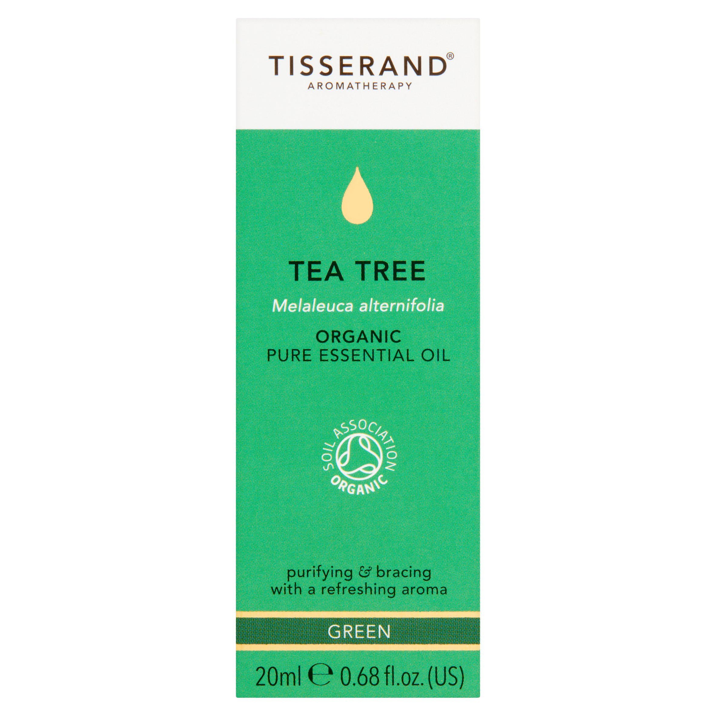 Tisserand Aromatherapy Green Tea Tree Organic Pure Essential Oil 20ml - McGrocer