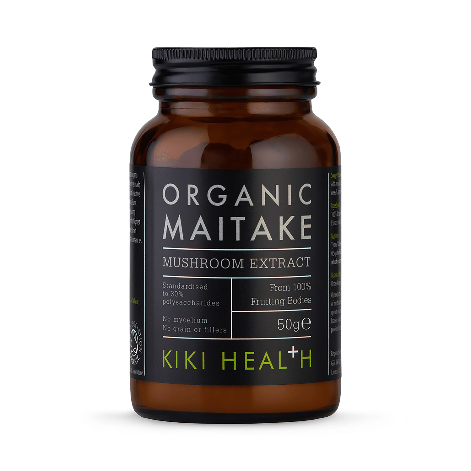 KIKI Health Organic Maitake Mushroom Extract Powder 50g, imported from the UK