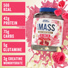 Applied Nutrition Critical Mass white chocolate raspberry mass gainer 2.4kg, UK version