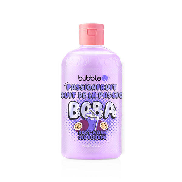 Bubble T Cosmetics Passionfruit Boba Tea Shower Gel 500ml, UK version