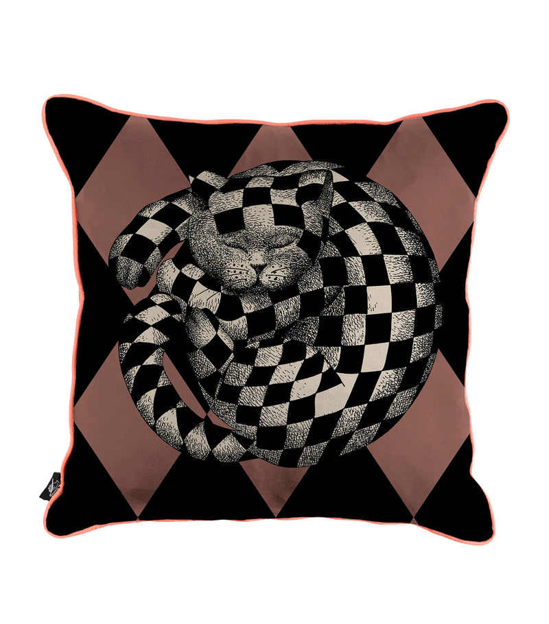 Fornasetti High Fidelity cushion 45cm x 45cm - British product