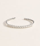 Suzanne Kalan white gold diamond bangle small size - British product