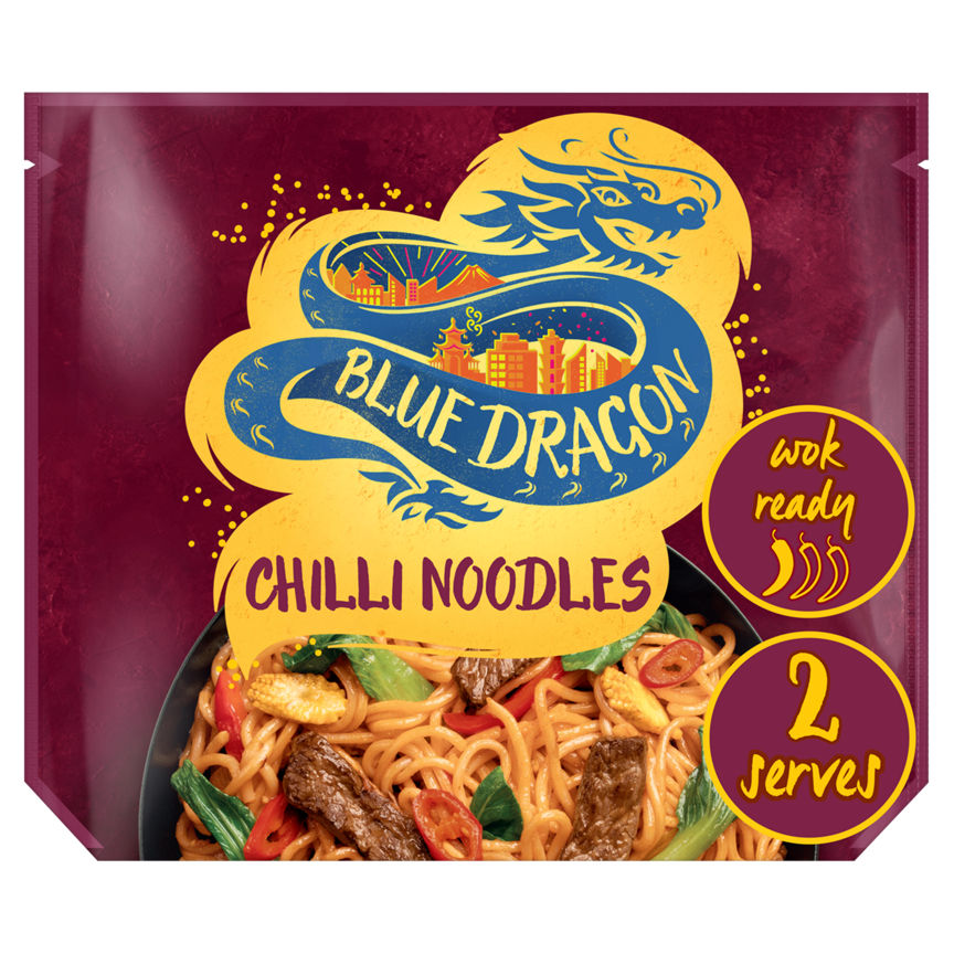 Blue Dragon Wok Ready Chilli Noodles GOODS ASDA   