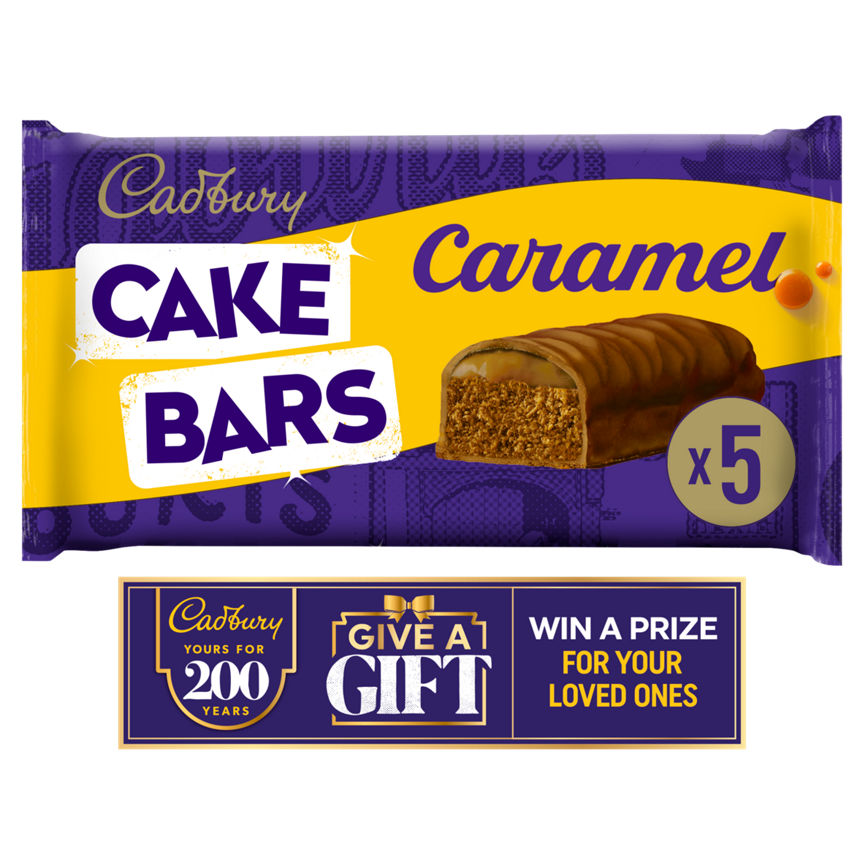 Cadbury Caramel Chocolate Cake Bars