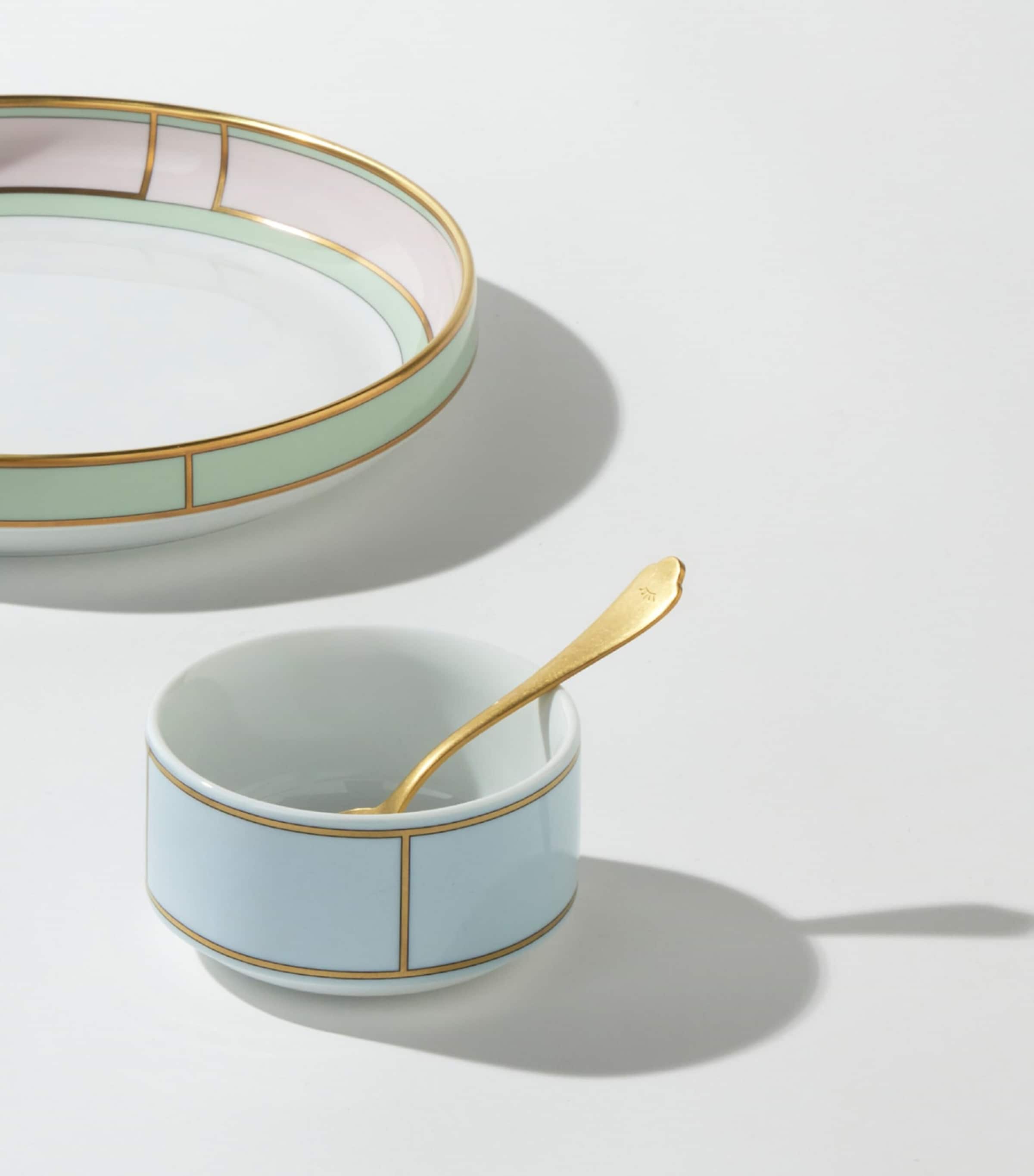 GINORI 1735 porcelain bowl Celeste 10cm, UK version