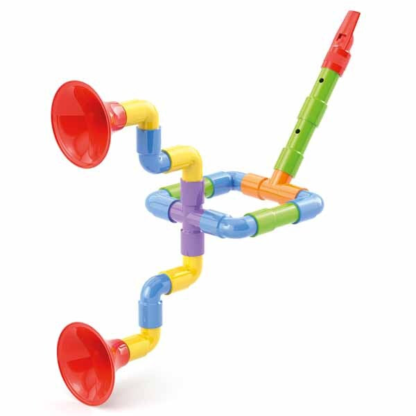 Quercetti Super Saxoflute musical toy set 24 pieces, UK version