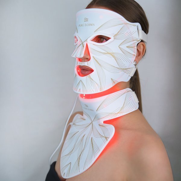Pure Derma London LED face mask imported from the UK