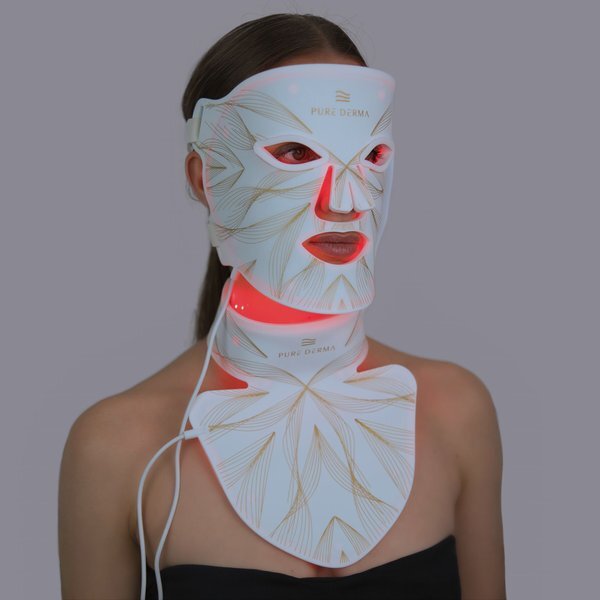 Pure Derma London LED face mask imported from the UK