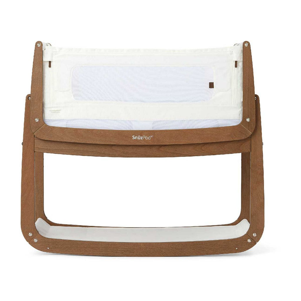 SnuzPod 4 Bedside Crib, The Natural Edit - Walnut