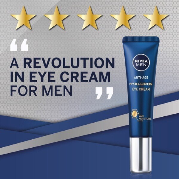 Nivea Men Anti-Age Hyaluron Eye Cream, 15Ml GOODS Superdrug   