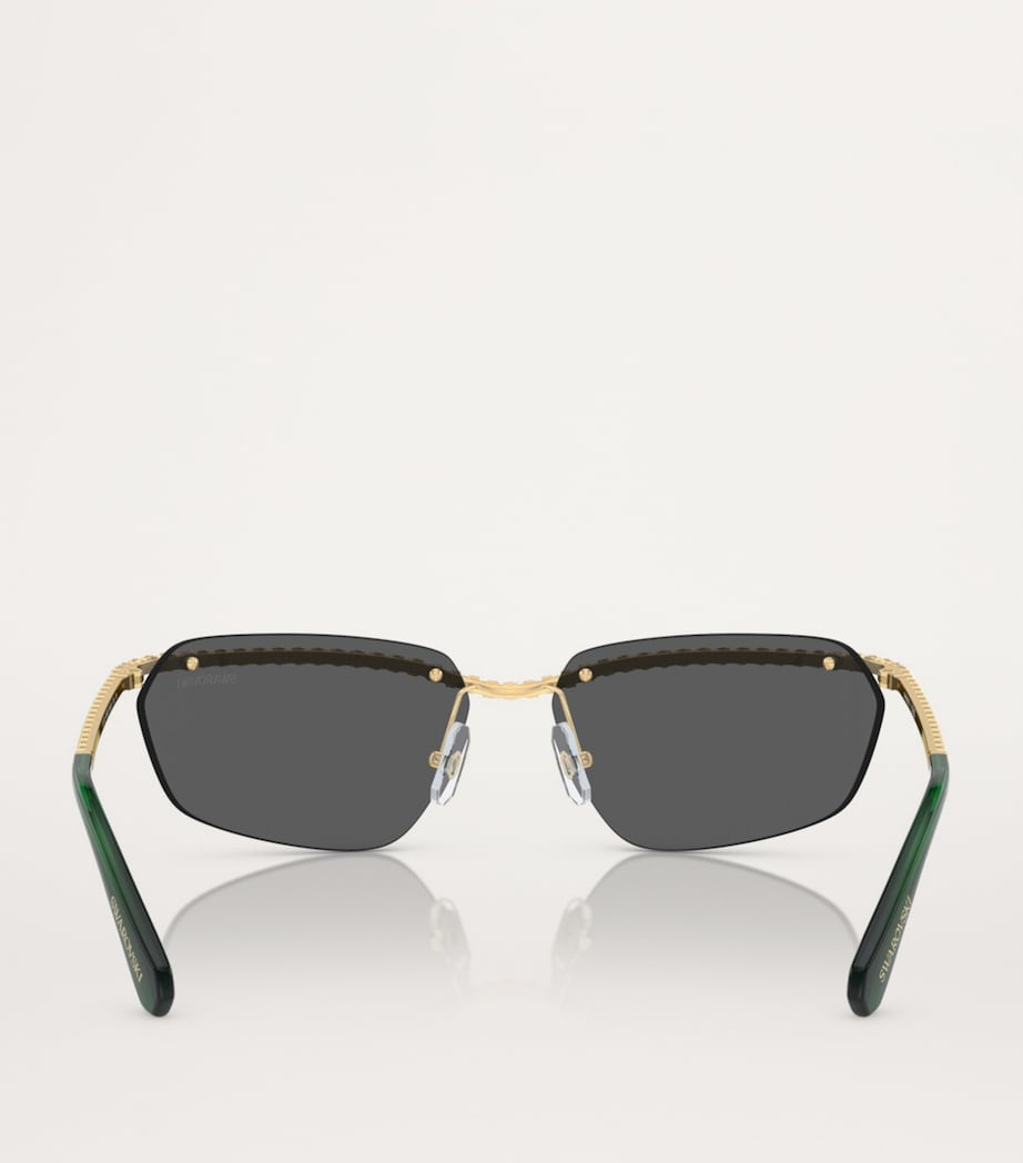 Swarovski embellished SK7001 sunglasses (British brand)