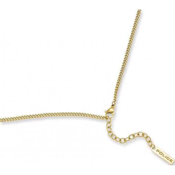 Police gold taper necklace, imported from the UK