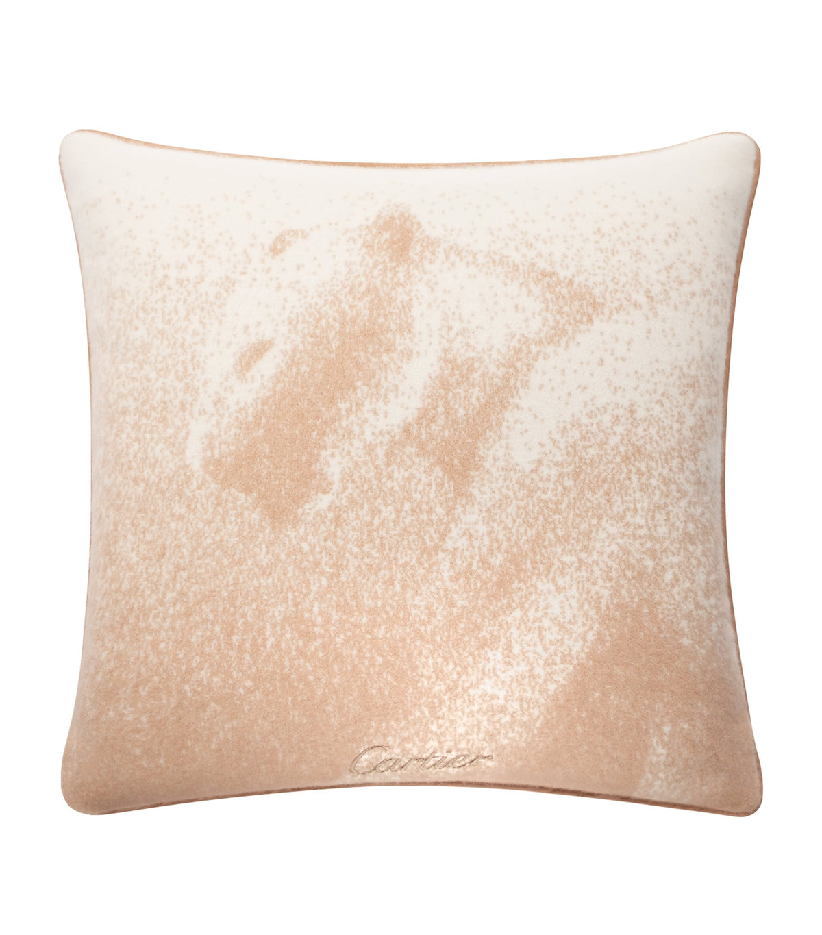 Cartier Panthère Cashmere Cushion 50cm x 50cm - British product