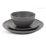 Habitat Grey Reactive Dinner Set 12pc GOODS Sainsburys   