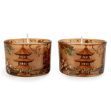 Candlelight Samarkand candle duo Moroccan red cinnamon, imported from the UK