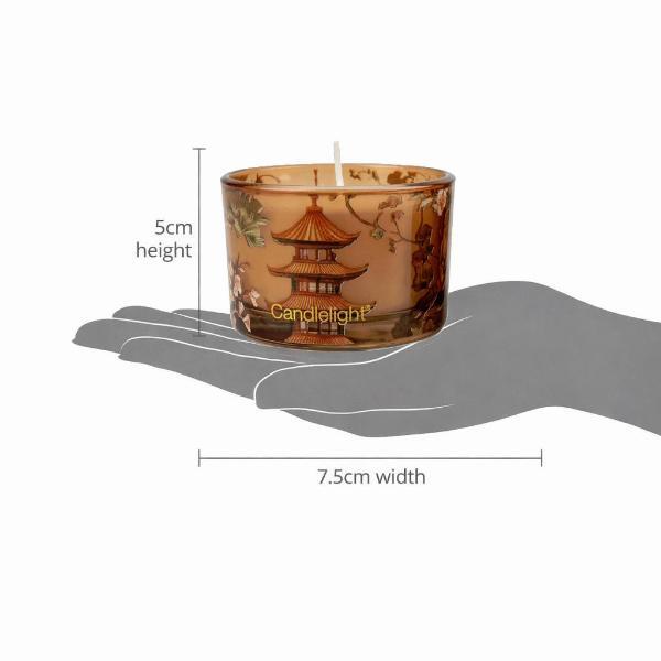 Candlelight Samarkand candle duo Moroccan red cinnamon, imported from the UK