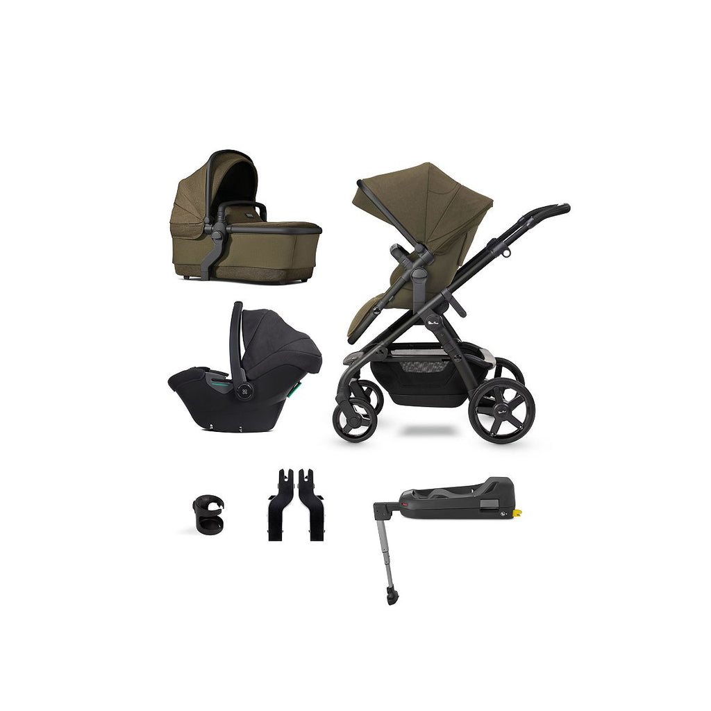 Silver Cross Wave Cedar Pushchair with Travel Pack