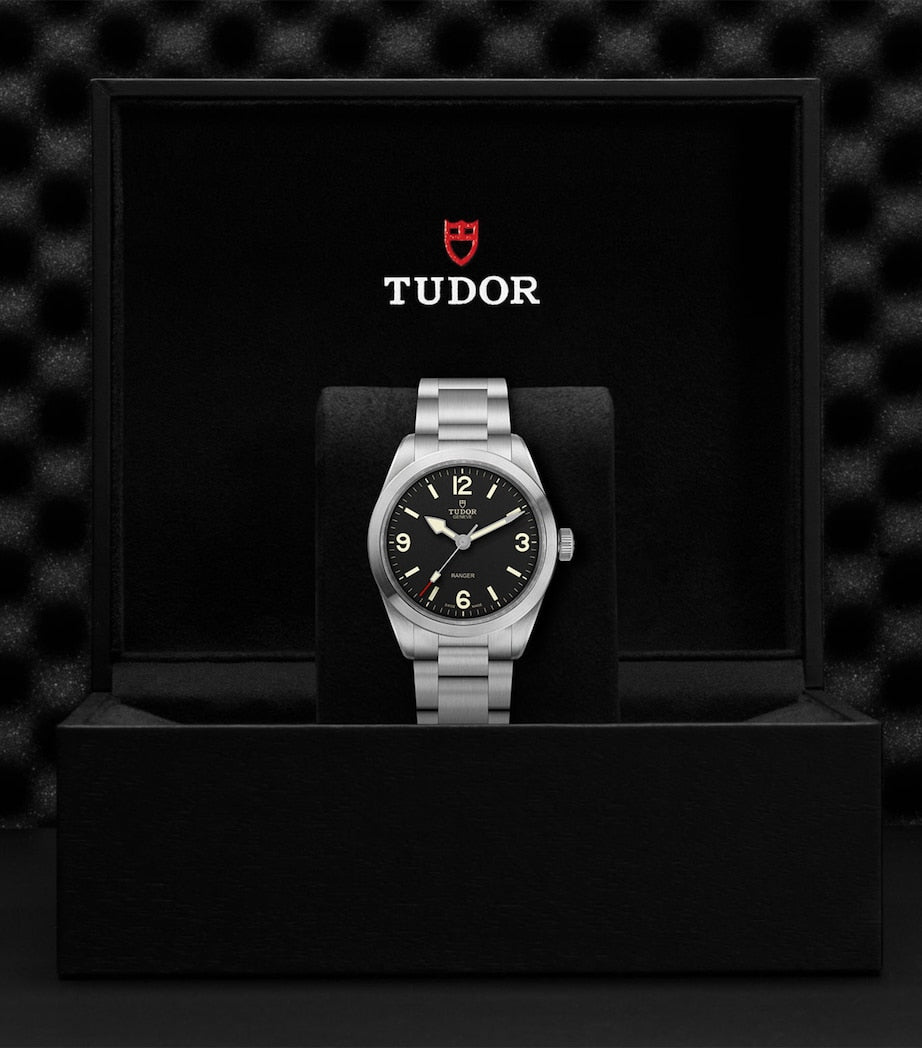 Tudor Ranger stainless steel watch 39mm (British brand)