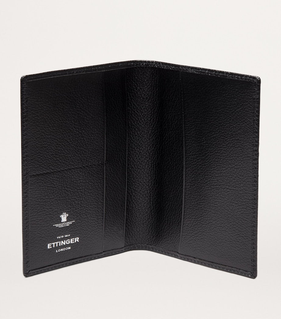 Ettinger Capra goat leather passport case, UK version