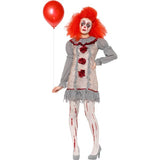 Smiffys vintage clown lady costume, UK version
