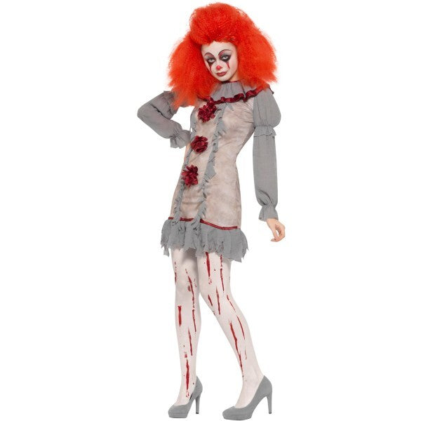 Smiffys vintage clown lady costume, UK version