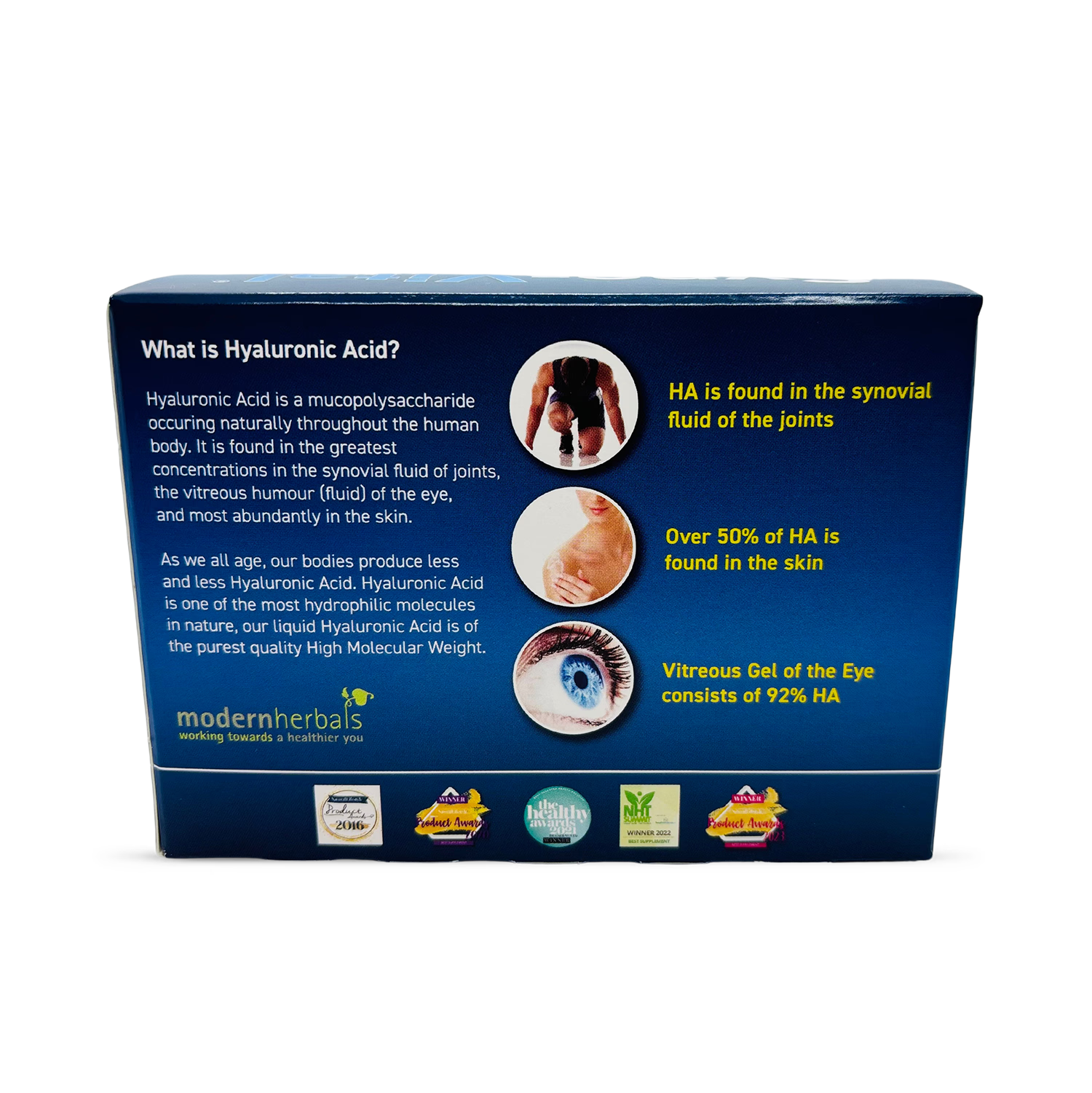 Modern Herbals Joint Hyaluronan Sachets 30 pack, imported from the UK