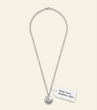Vivienne Westwood Mini Bas Relief Orb Necklace, imported from the UK