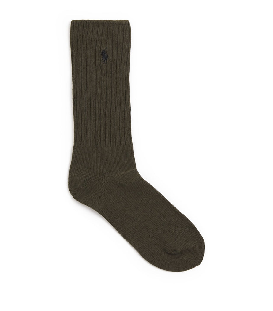 Polo Ralph Lauren cotton-blend classic crew socks, UK version