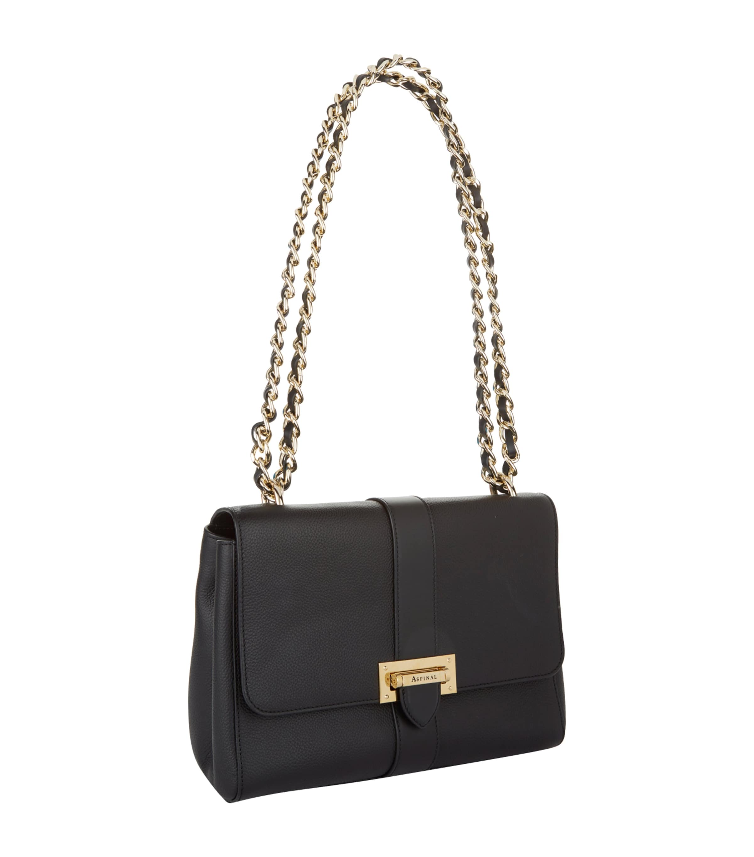 Aspinal of London small Lottie cross-body bag in leather, UK version