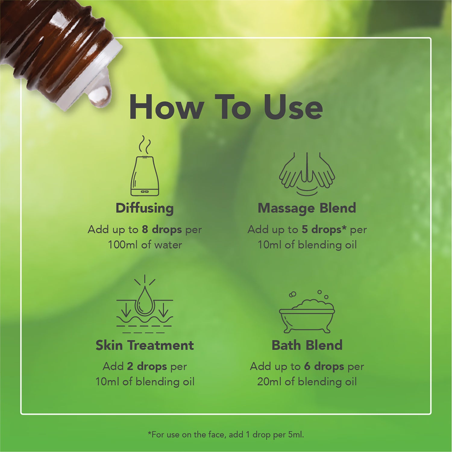 Tisserand Lime Organic Essential Oil 9ml (British brand)